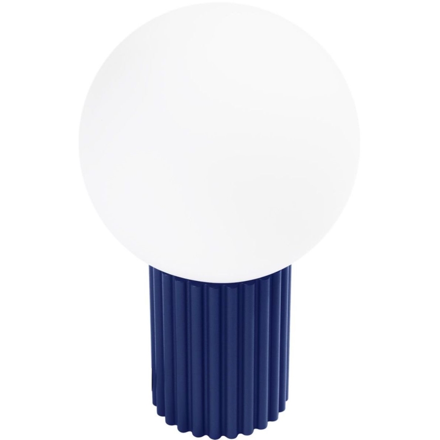 Galda lampa HALO 1xG9/8W/230V d. 12 cm zila