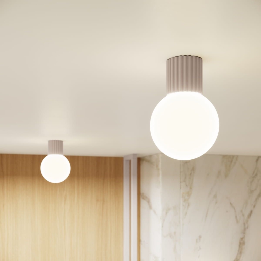 Vannas istabas griestu lampa HALO 1xG9/8W/230V d. 12 cm IP44 bēša