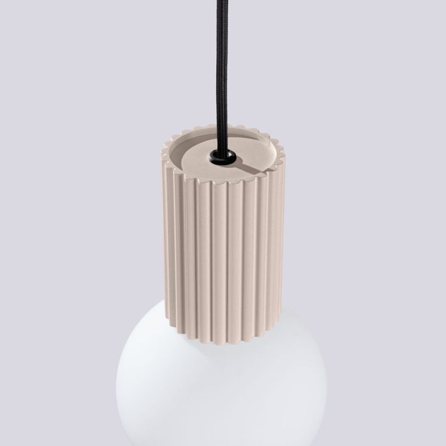Lustra ar auklu HALO 1xG9/8W/230V d. 12 cm bēša