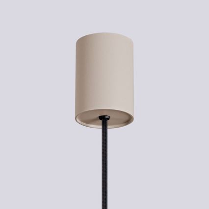 Lustra ar auklu HALO 1xG9/8W/230V d. 12 cm bēša