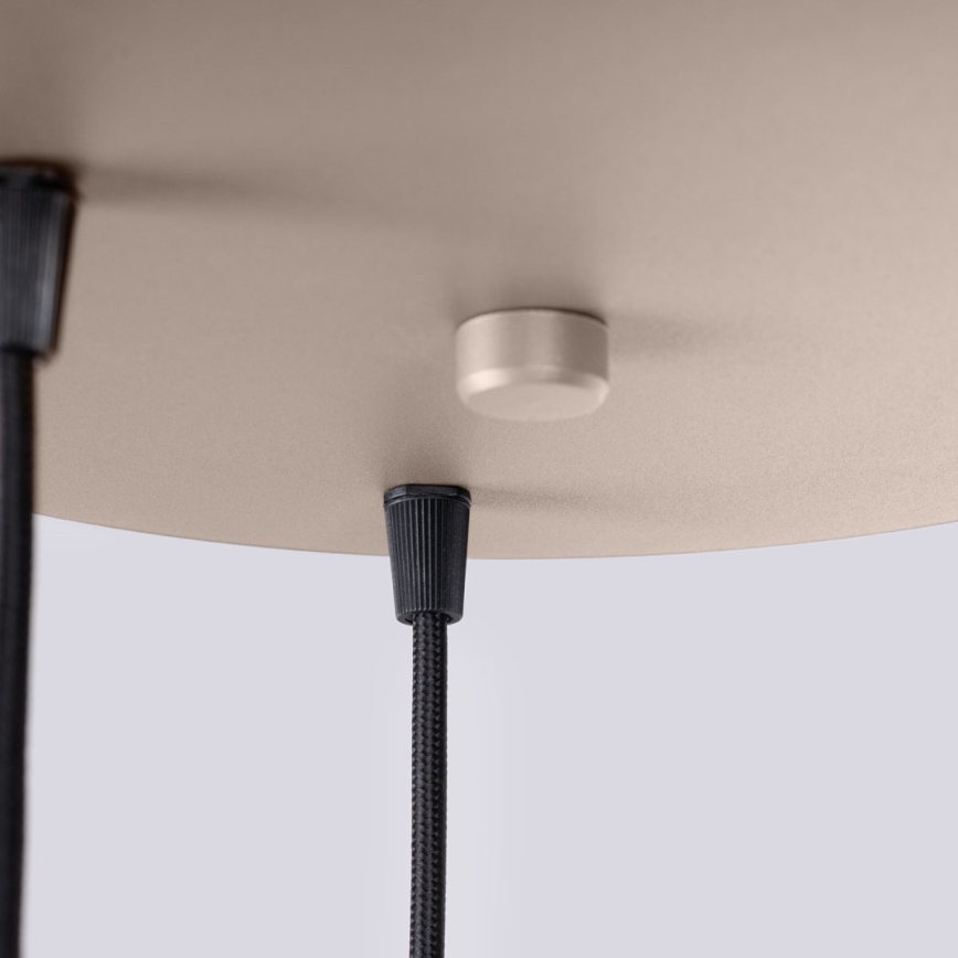 Lustra ar auklu HALO 3xG9/8W/230V d. 25 cm bēša