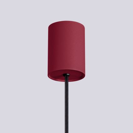 Lustra ar auklu HALO 1xG9/8W/230V d. 12 cm sarkana