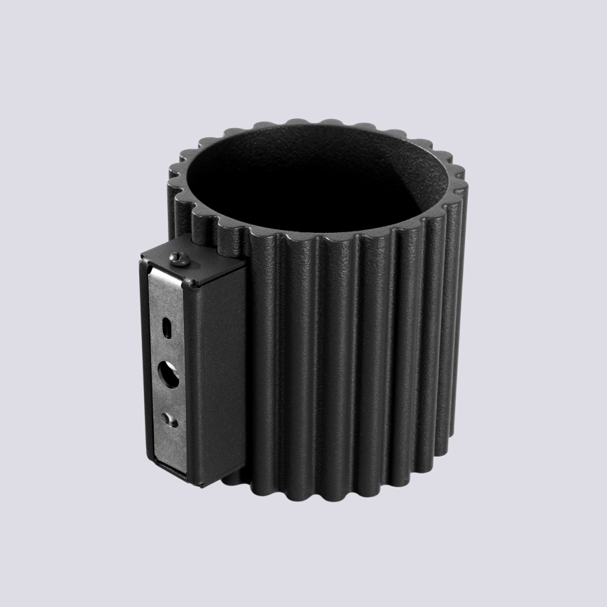 Sienas lampa AURA 1xG9/10W/230V melna