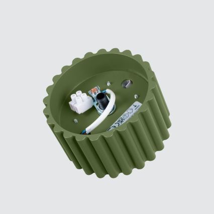 Virziena gaismeklis AURA 1xGX53/10W/230V, Ø 10 cm, zaļš
