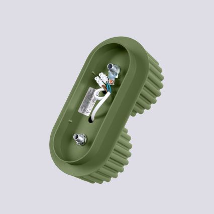 Virziena gaismeklis AURA 2xGX53/10W/230V zaļš