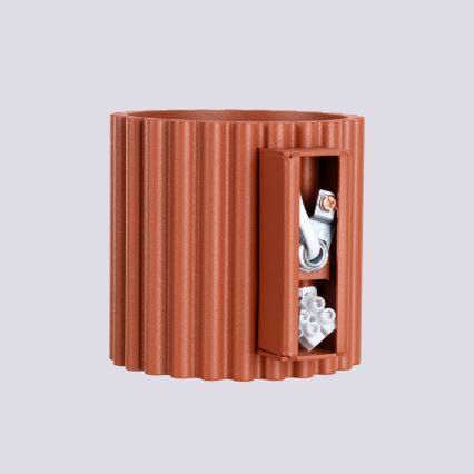 Sienas lampa AURA 1xG9/10W/230V oranžā