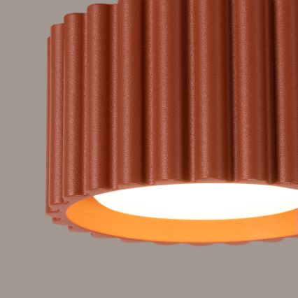 AURA virziena gaismeklis 1xGX53/10W/230V Ø 10 cm oranžs