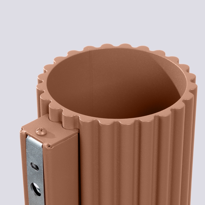 Sienas gaismeklis AURA 1xG9/10W/230V brūns