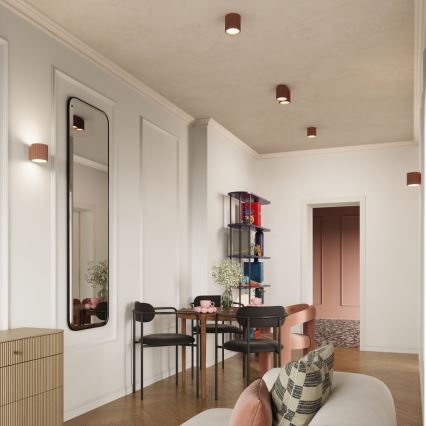 Sienas gaismeklis AURA 1xG9/10W/230V brūns