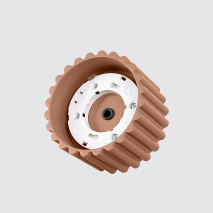 Virziena gaismeklis AURA 1xGX53/10W/230V 6 cm brūns