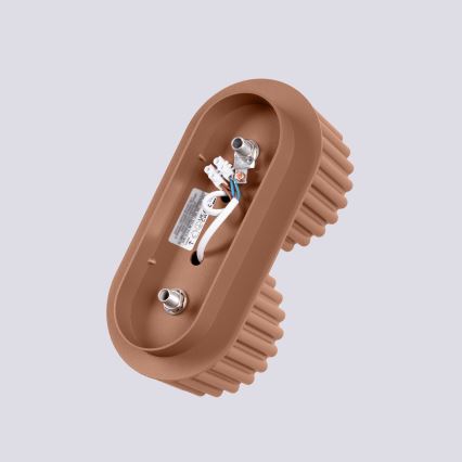 Virziena gaismeklis AURA 2xGX53/10W/230V brūns