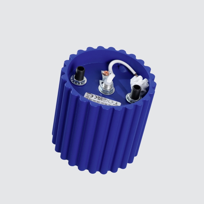 Virziena gaismeklis AURA 1xGU10/10W/230V Ø 10 cm zils
