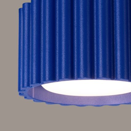 Virziena gaismeklis AURA 1xGX53/10W/230V Ø 10 cm zils