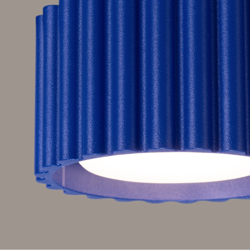 Virziena gaismeklis AURA 1xGX53/10W/230V Ø 10 cm zils