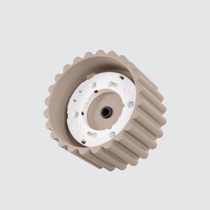 Virziena gaismeklis AURA 1xGX53/10W/230V Ø 10 cm taupe