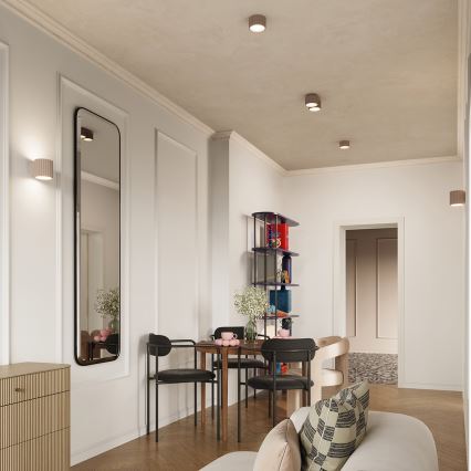 Virziena gaismeklis AURA 2xGX53/10W/230V taupe