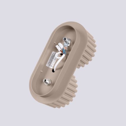 Virziena gaismeklis AURA 2xGX53/10W/230V taupe