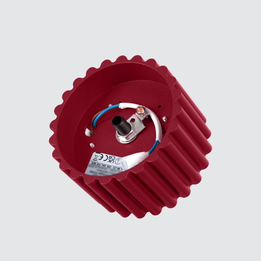 AURA virziena gaismeklis 1xGX53/10W/230V, 6 cm, sarkans