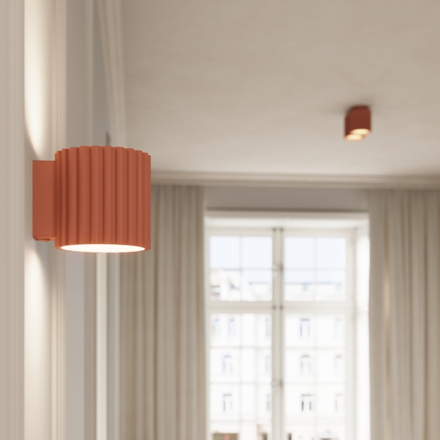 Punktveida gaismeklis AURA 2xGU10/10W/230V rozā