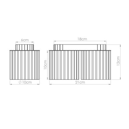 Punktveida gaismeklis AURA 2xGU10/10W/230V rozā
