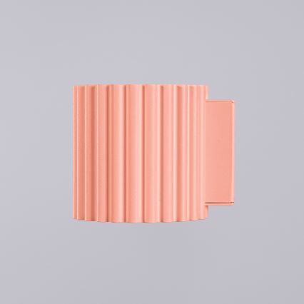 Sienas lampa AURA 1xG9/10W/230V rozā