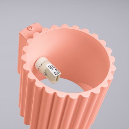 Sienas lampa AURA 1xG9/10W/230V rozā