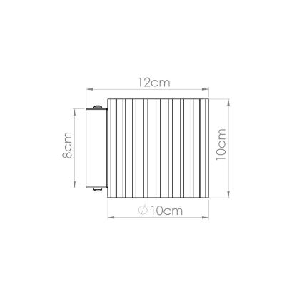 Sienas lampa AURA 1xG9/10W/230V rozā