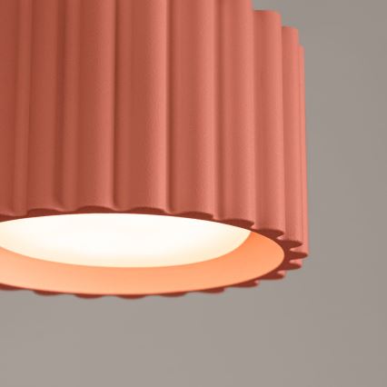 Virziena gaismeklis AURA 1xGX53/10W/230V Ø 10 cm rozā