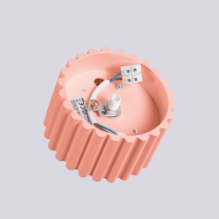 Virziena gaismeklis AURA 1xGX53/10W/230V Ø 10 cm rozā