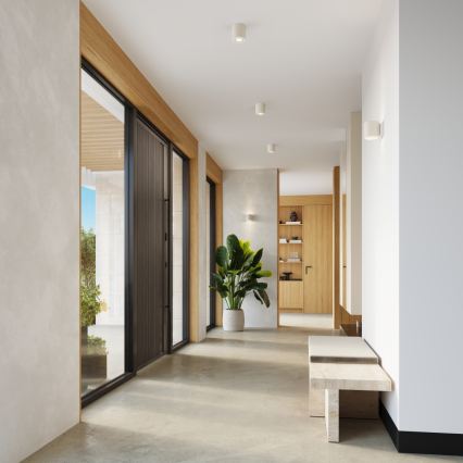 Virziena gaismeklis ORBIS 1xGU10/10W/230V betona/krēmkrāsa