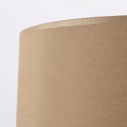 Pakaramais gaismeklis ar vadu NEVIA 1xE27/15W/230V Ø 40 cm taupe