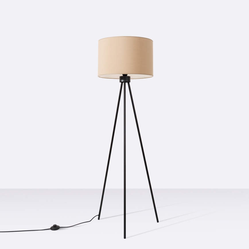 Grīdas lampa NEVIA 1xE27/15W/230V taupe