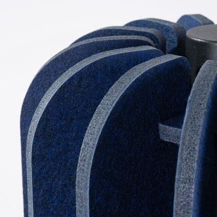 Pakaramā lampa uz vada MULA 1xE27/15W/230V, diam. 27 cm, zila