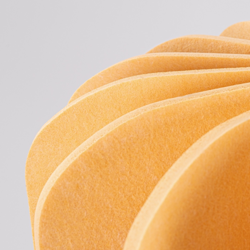 Pakaramā lampa MULA ar vadu, 1xE27/15W/230V, Ø 45 cm, dzeltena