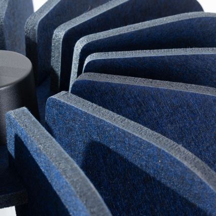 Piekaramā lampa uz troses MULA 1xE27/15W/230V Ø 45 cm, zila