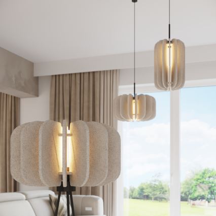 Grīdas lampa MULA 1xE27/15W/230V krēmkrāsas