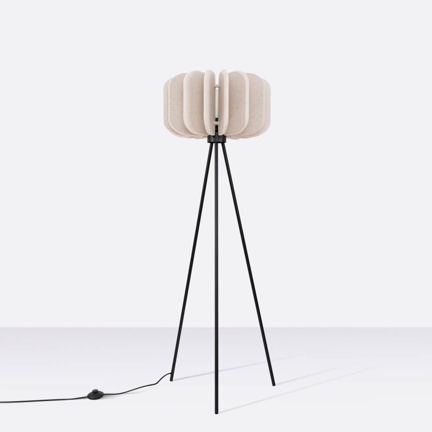 Grīdas lampa MULA 1xE27/15W/230V krēmkrāsas