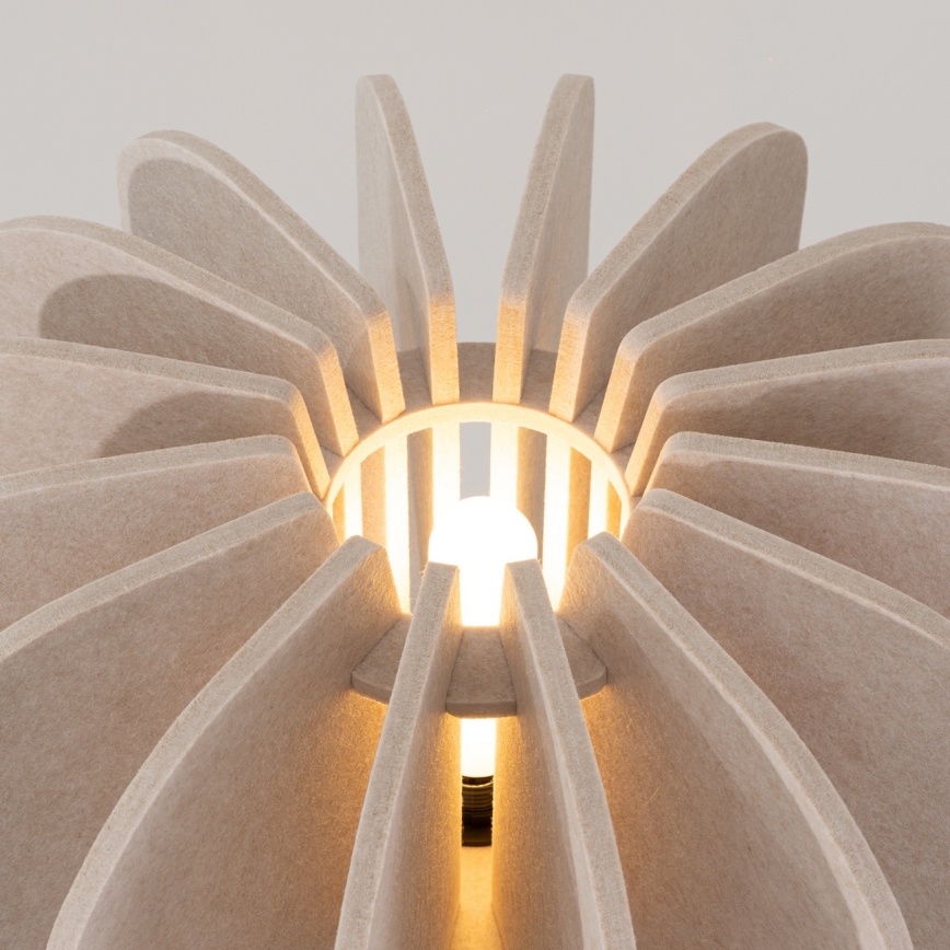 Grīdas lampa MULA 1xE27/15W/230V krēmkrāsas
