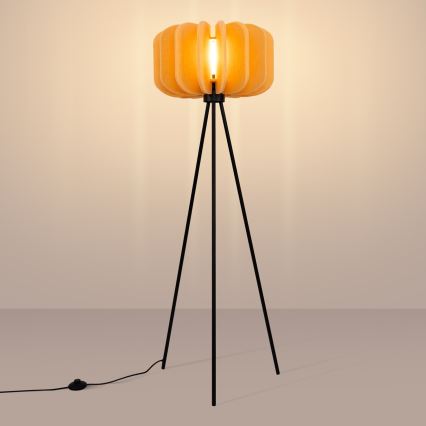 Grīdas lampa MULA 1xE27/15W/230V dzeltena
