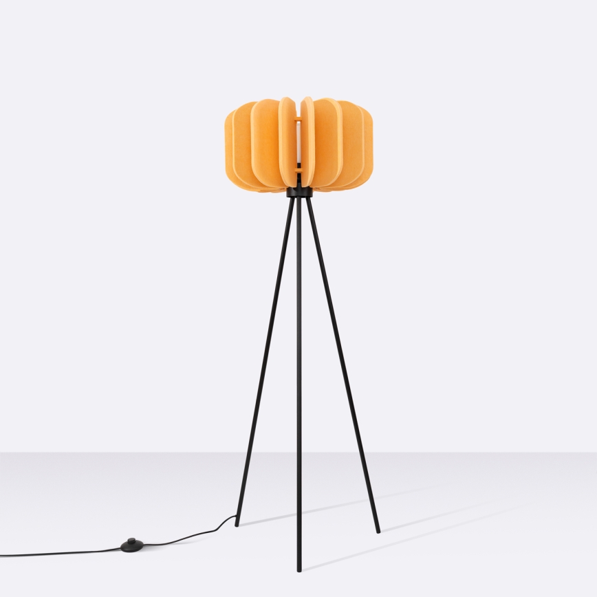 Grīdas lampa MULA 1xE27/15W/230V dzeltena