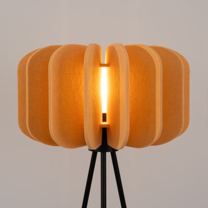 Grīdas lampa MULA 1xE27/15W/230V dzeltena