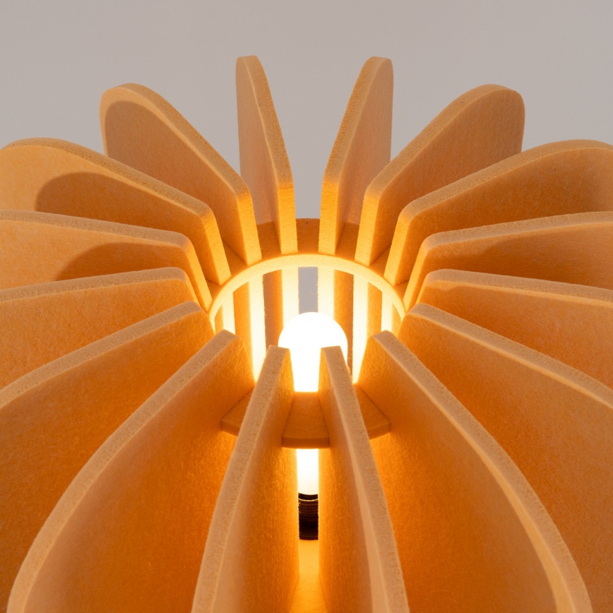 Grīdas lampa MULA 1xE27/15W/230V dzeltena