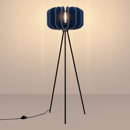 Grīdas lampa MULA 1xE27/15W/230V zila