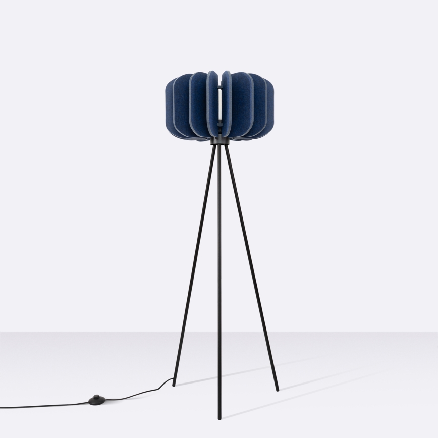 Grīdas lampa MULA 1xE27/15W/230V zila