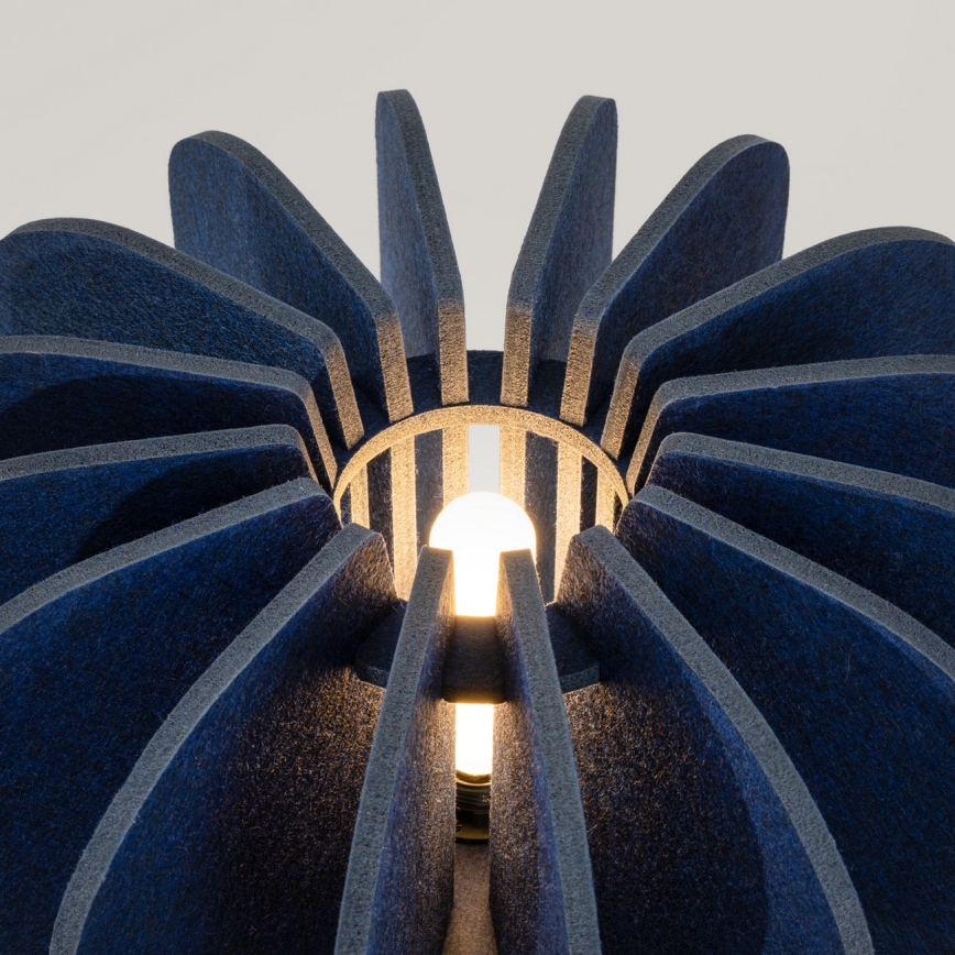 Grīdas lampa MULA 1xE27/15W/230V zila