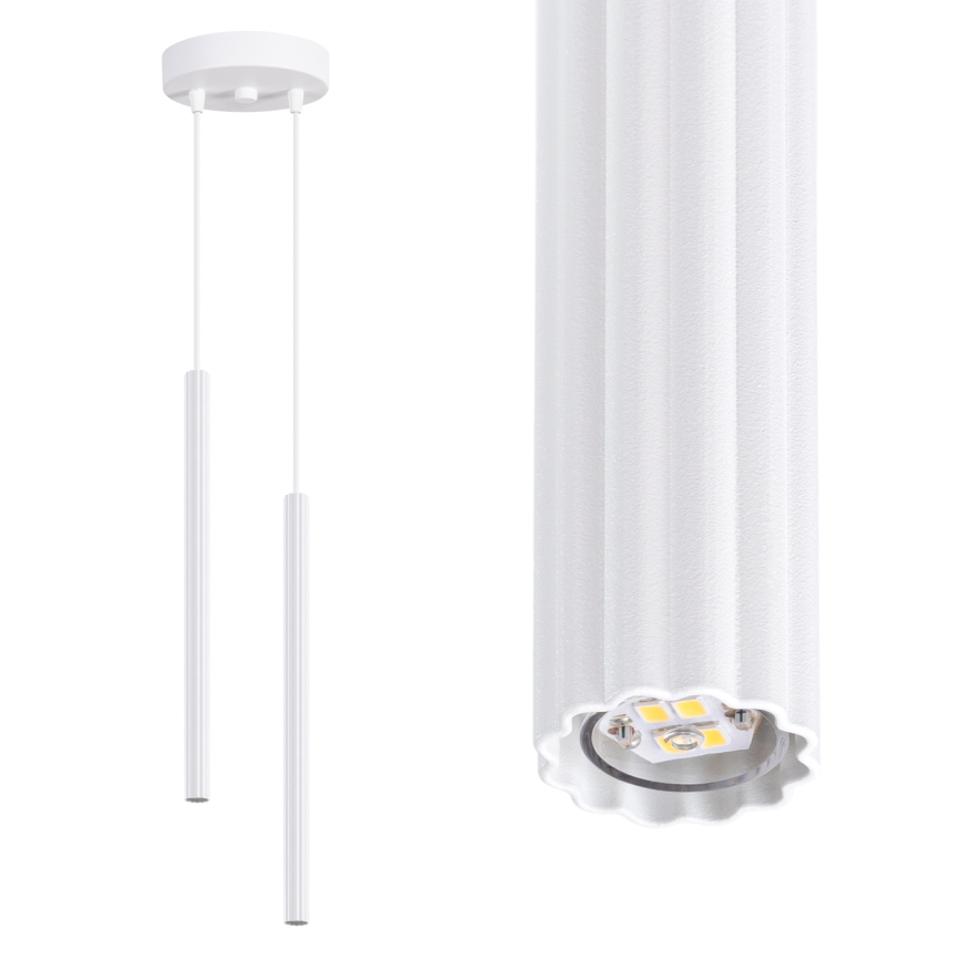 Piekaramā lampa uz kabeļa ARCHE, 2x G9, 8 W, 230 V, balta