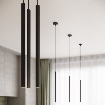Piekaramā lampa uz vada ARCHE 2xG9/8W/230V melna