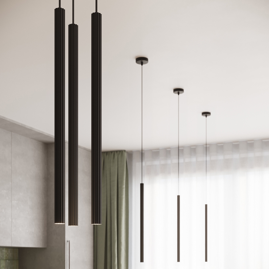Piekaramā lampa uz vada ARCHE 2xG9/8W/230V melna