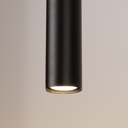 Pakaramā lampa uz vada LAGOS 2xGU10/10W/230V melna