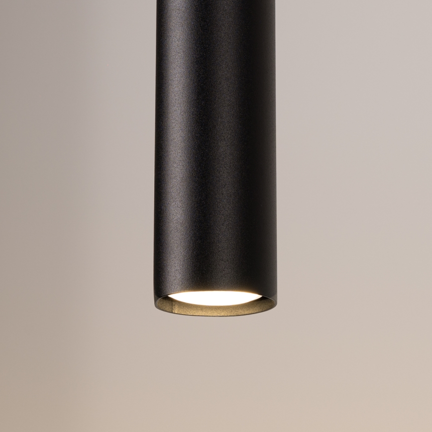 Pakaramā lampa uz vada LAGOS 2xGU10/10W/230V melna